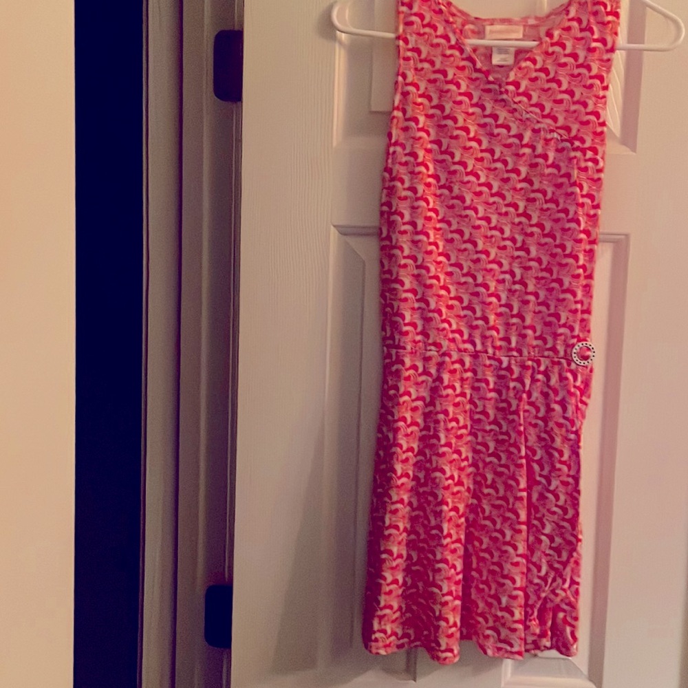 Jenny and Me, size 16, red and white.